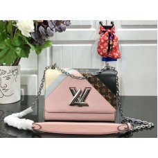 Louis Vuitton Epi Leather Twist Mm Blanc Rose m53800