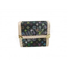 Louis Vuitton Multicolore Black Porte-Monnaie Billets