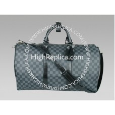 Louis Vuitton Damier Graphite Keepall 50 Bandouliere