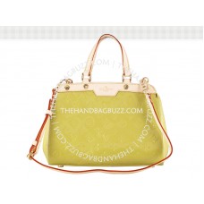 Louis Vuitton Monogram Vernis Brea Pm Mustard